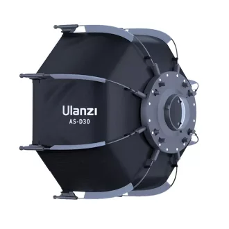   Ulanzi AS-D30 30cm-es nyitható octobox, mini Bowens csatlakozás
