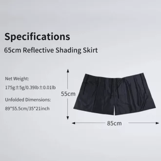 Ulanzi szoknya gömb softboxhoz/lanternhez, 65cm, 2db