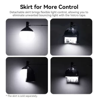 Ulanzi szoknya gömb softboxhoz/lanternhez, 80cm, 2db