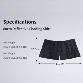 Ulanzi szoknya gömb softboxhoz/lanternhez, 80cm, 2db