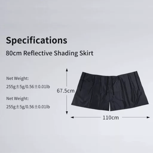 Ulanzi szoknya gömb softboxhoz/lanternhez, 80cm, 2db