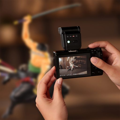 Ulanzi SL03 Spark Lite mini vaku és Led, dönthető, GN8, középpontos érintkező, fekete