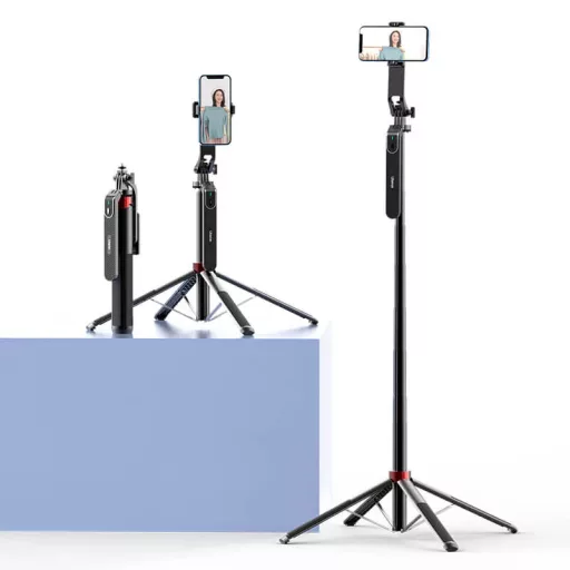 Ulanzi MA09 selfie állvány, monopod telefonokhoz, bluetooth kioldó, 180cm max magasság