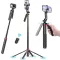 Ulanzi MA09 v2 selfie állvány, monopod telefonokhoz, bluetooth kioldó, 180cm max magasság