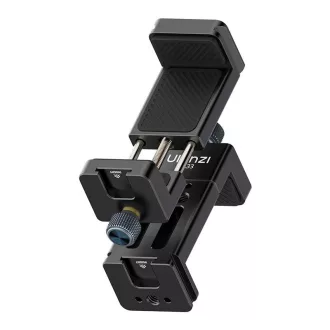   Ulanzi MA33 telefontartó adapter, arca swiss, 1db vakupapucs, 3db 1/4" csatlakozó, fém