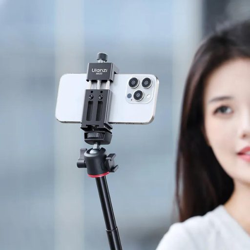 Ulanzi MA33 telefontartó adapter, arca swiss, 1db vakupapucs, 3db 1/4" csatlakozó, fém