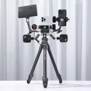 Ulanzi MA53 elforgatható telefontartó adapter, arca swiss, 1db vakupapucs, 5db 1/4" csatlakozó, fém