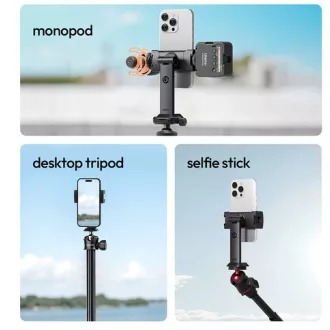   Ulanzi MA54 Uka 360 fokban elforgatható telefontartó adapter, 2db vakupapucs