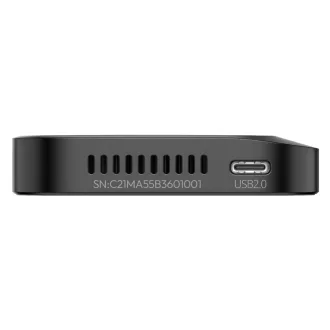   Ulanzi MA55 mágneses alumínium SSD ház aktív hűtéssel, NVMe/SATA meghajtókhoz, USB-C 10 Gbps