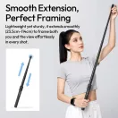 Ulanzi VL04 selfie bot, monopod, hátizsák pántra, övre rögízthető, GoPro tartó adapterrel