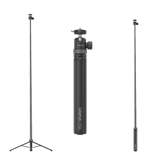   Ulanzi TT24 automatikusan nyíló selfie állvány, monopod, akciókamera és telefontartó, 150cm, fekete