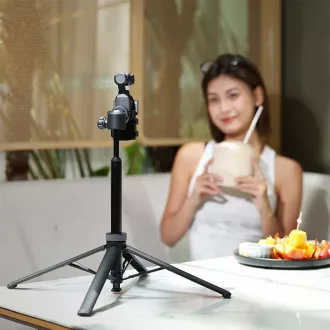   Ulanzi TT24 automatikusan nyíló selfie állvány, monopod, akciókamera és telefontartó, 150cm, fekete