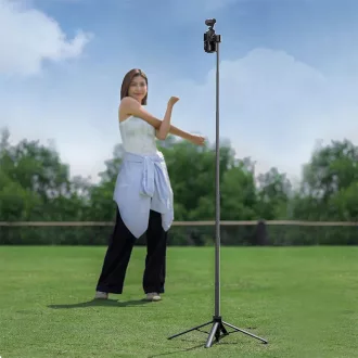   Ulanzi TT24 automatikusan nyíló selfie állvány, monopod, akciókamera és telefontartó, 150cm, fekete