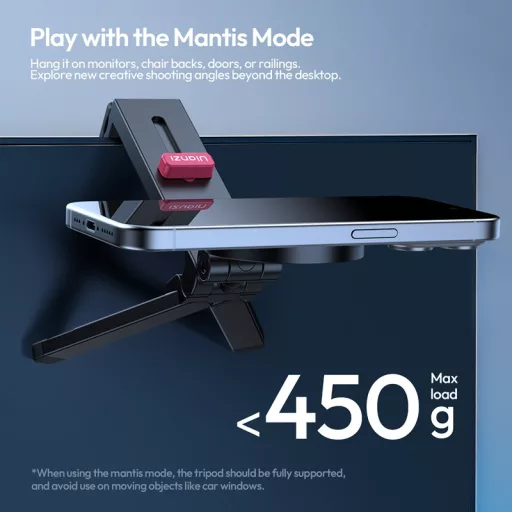 Ulanzi MA88 Magsafe mini állvány, multifunkciós, karabiner