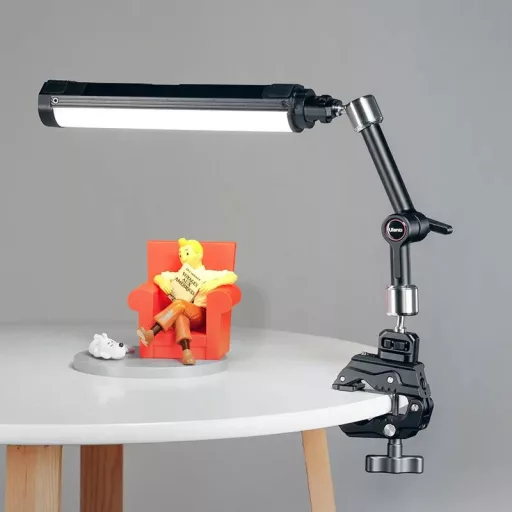Ulanzi R011A multi funkcionális super clamp, satu, 60mm átfogás