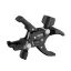 Ulanzi LC01 super clamp, dupla satu, rögzítőbilincs