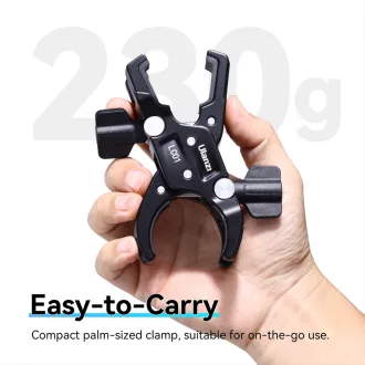 Ulanzi LC01 super clamp, dupla satu, rögzítőbilincs
