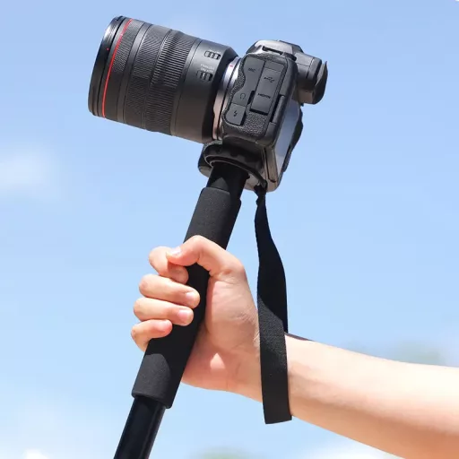 Ulanzi TB12 monopod, 155cm max magasság, 5kg teherbírás, 43cm összecsukott méret, 1/4" és 3/8"