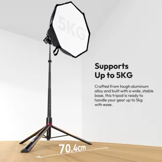   Ulanzi AT-02 állvány 200cm maximális magasság, 5kg teherbírás
