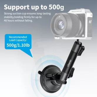   Ulanzi ZJ01 tapadókorong, telefon és Go-Quick II GoPro tartó adapter
