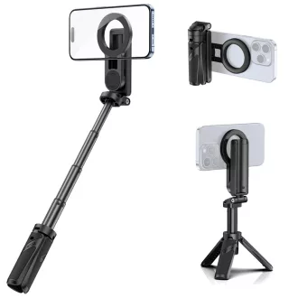   Ulanzi JJ03 okostelefon markolat, Magsafe állvány és selfie bot egyben, bluetooth kioldóval