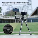 Ulanzi TT30 Travel utazó mini állvány, 14-44cm, 6kg teherbírás, Uka gyorscseretalp