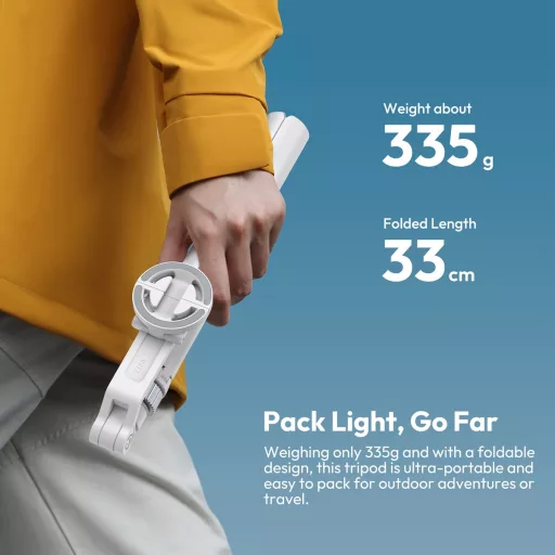 Ulanzi TT88 Overhead asztali mini állvány, Magsafe, bluetooth adapter, fehér