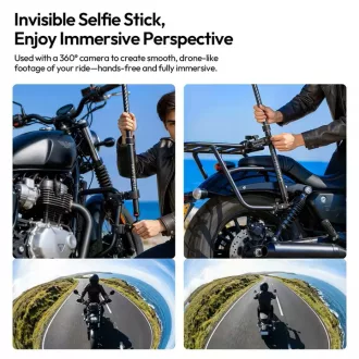 Ulanzi VL03 selfie bot készlet, dupla satu, magic arm