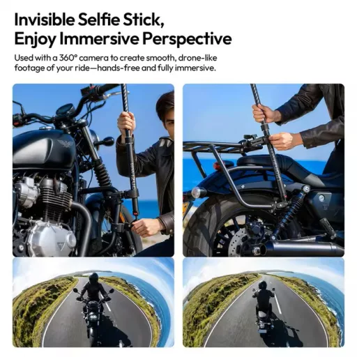 Ulanzi VL03 selfie bot készlet, dupla satu, magic arm