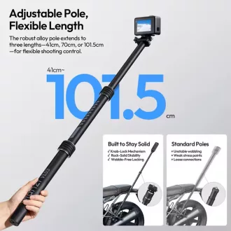 Ulanzi VL03 selfie bot készlet, dupla satu, magic arm
