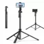 Ulanzi ZB64Z selfie állvány, monopod, telefontartó és bluetooth adapter, 160cm max magasság, fekete