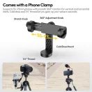 Ulanzi OMBRA II XINAG videó állvány, 157cm, fluid videófej, 3kg teherbírás, telefontartó adapter