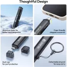Ulanzi CR1 3-in-1 memóriakártya olvasó, USB, USB-C, microSD, SD