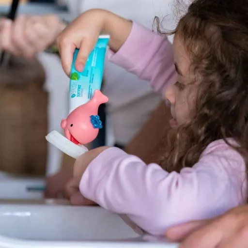 Y-Brush KidsBrush szónikus elektromos fogkefe, Y alakú fejjel, gyerekeknek