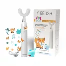 Y-Brush KidsBrush szónikus elektromos fogkefe, Y alakú fejjel, gyerekeknek