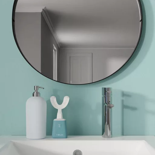 Y-Brush Essential szónikus elektromos fogkefe, Y alakú fejjel, 12 év felettieknek
