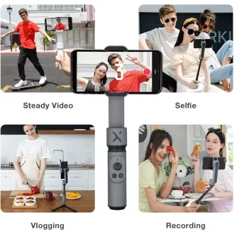 Zhiyun Smooth X, motoros stabilizátor, szürke (BONTOTT)