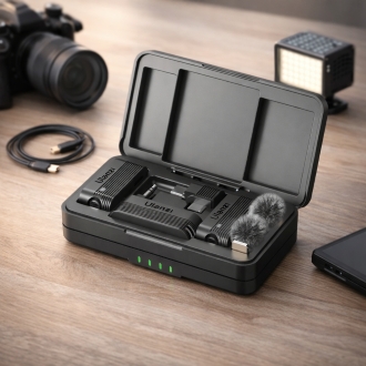 Ulanzi A100 mikrofon – tiszta hang, vezetékek nélkül